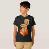 Funny Fantasy Football Loser Toilet  T-shirt (Voorkant volledig)