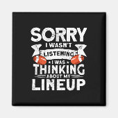 Funny Fantasy Football Player Outfit - Fantasy Foo Magneet (Voorkant)