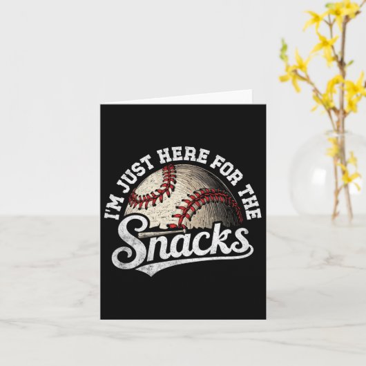 Funny Fantasy Sell League Ik ben hier alleen voor  Kaart (Gele Bloem)