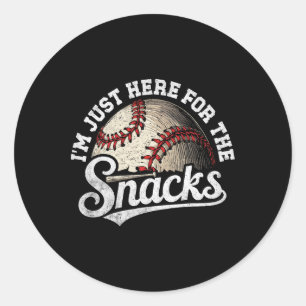 Funny Fantasy Sell League Ik ben hier alleen voor Ronde Sticker