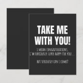 Funny Farewell Mug For Coworker Leaving Goodbye Bo Bedankkaart (Voorkant / Achterkant)