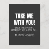 Funny Farewell Mug For Coworker Leaving Goodbye Bo Briefkaart (Voorkant)