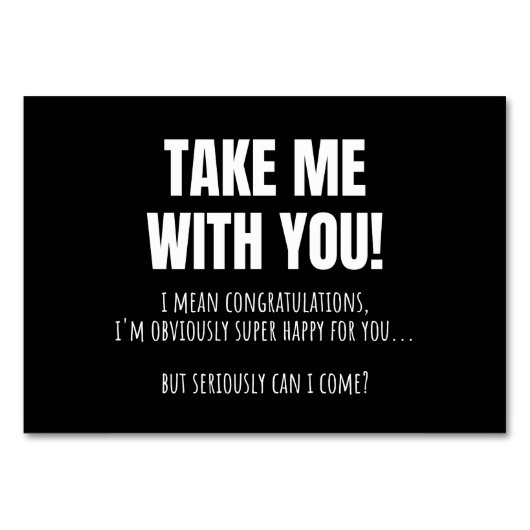 Funny Farewell Mug For Coworker Leaving Goodbye Bo Kaart (Voorkant)