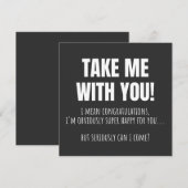 Funny Farewell Mug For Coworker Leaving Goodbye Bo Kaart (Voorkant / Achterkant)