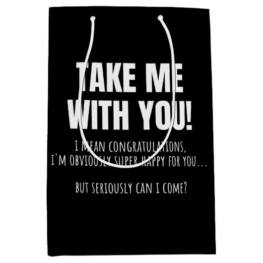 Funny Farewell Mug For Coworker Leaving Goodbye Bo Medium Cadeauzakje (Voorkant)