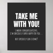 Funny Farewell Mug For Coworker Leaving Goodbye Bo Poster (Voorkant)