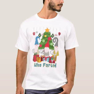 Funny Faring kerstkleppen T-shirt