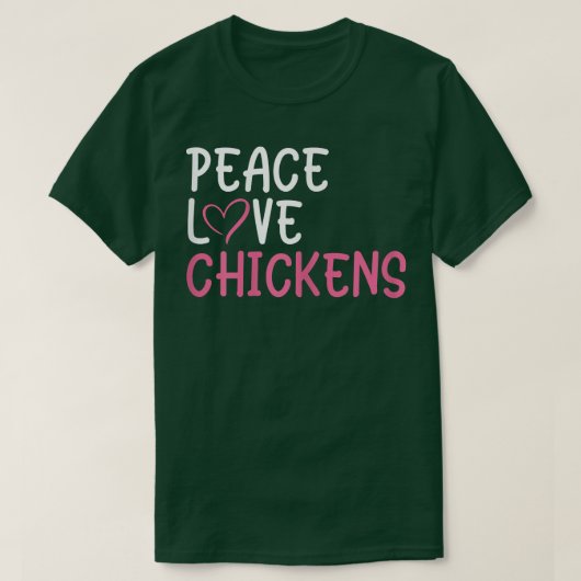 Funny Farm Lover Chickens Graphic for Women and Gi T-shirt (Design voorkant)