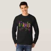 Funny Farmer Mardi Gras Festival Party Parade New  T-shirt (Voorkant volledig)