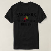 Funny Farmer Pun Quote T-shirt (Design voorkant)