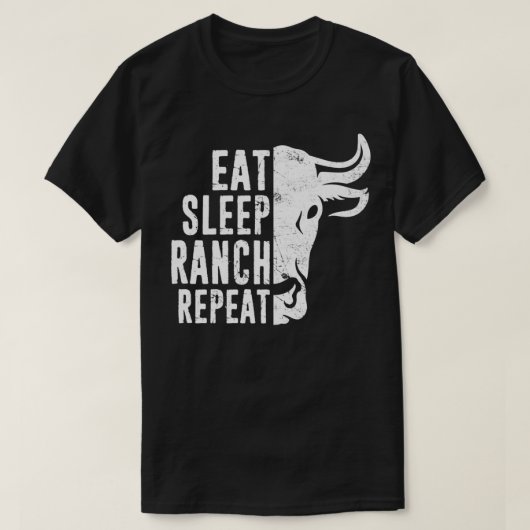 Funny Farming Dairy Farmer Cattle Rancher Gift Dis T-shirt (Design voorkant)