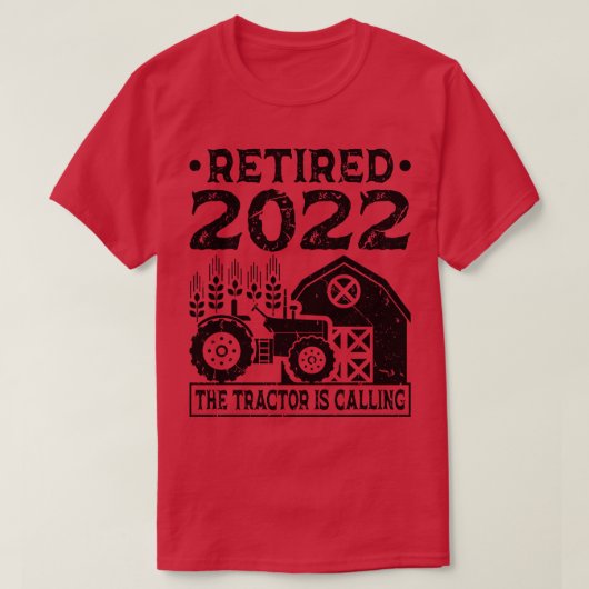 Funny Farming Tractor Men Farmer T-shirt (Design voorkant)