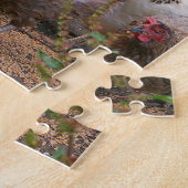 Funny Farmyard Chickens & Rooster Jigzaag Puzzle Legpuzzel (Zijkant)