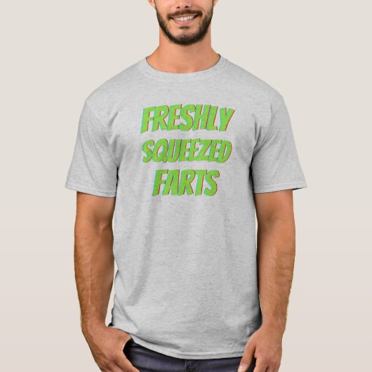 Funny Fart Humor T-shirt (Voorkant)
