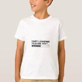 Funny Fart Loading T-shirt (Voorkant)