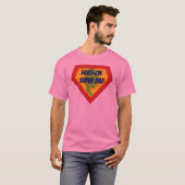 Funny Fart-on Super Dad T-shirt (Voorkant volledig)