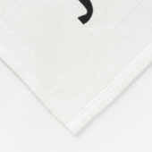 Funny Farting Bigfoot Cowboy Sometimes I Just Be F Fleece Deken (Hoek)