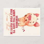 Funny Farting Briefkaart (Voorkant)