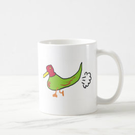 Funny Farting Duck Koffiemok