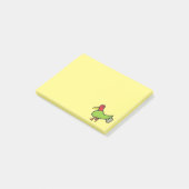 Funny Farting Duck Post-it® Notes (Schuin)