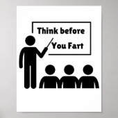 Funny Farting Humor Poster (Voorkant)