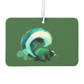 Funny Farting Skunk Cute Humor Horizontal Luchtverfrisser (Achterkant)
