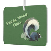 Funny Farting Skunk Cute Humor Horizontal Luchtverfrisser (Links)