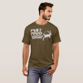Funny Fast Food Deer Hunting (2) T-shirt (Voorkant volledig)