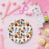 Funny Fast Food Paper-Borden Papieren Bordje (Feest)