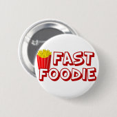 Funny Fast Food Ronde Button 5,7 Cm (Voorkant /achterkant)