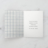 Funny Fat Happy Plentiful Santa Kerstwens Feestdagen Kaart (Binnen)