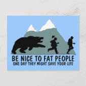 Funny fat kind briefkaart (Voorkant)