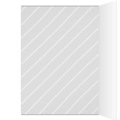 Funny Fat Old Witch in een Bikini Halloween Kaart (Binnen (Links))