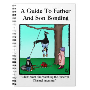 Funny Father and Son Bonding Humor Notitieboek