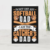 Funny Father Daddy From Softll Men Funny Fathers D Kaart (Voorkant)