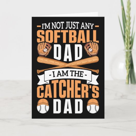 Funny Father Daddy From Softll Men Funny Fathers D Kaart (Voorkant)