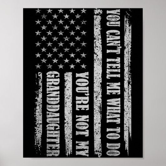 Funny Father Day Design For Dad Papa Men From Gran Poster (Voorkant)