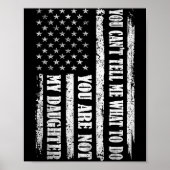 Funny Father Day Design For Daddy Papa Men From Da Poster (Voorkant)