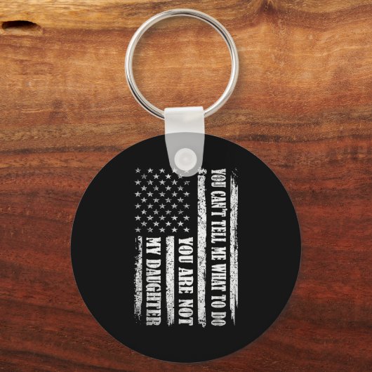 Funny Father Day Design For Daddy Papa Men From Da Sleutelhanger (Voorkant)