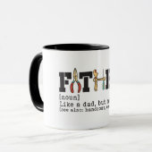 Funny Father Definition Mok (Voorkant links)