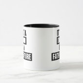 Funny Father Figure Dad Bod Coffee Mug Gift Mok (Midden)