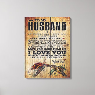 Funny Father Gift | Naar mijn Cadeau Canvas Afdruk