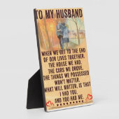 Funny Father Gift | Naar mijn Cadeau Fotoplaat (Zijkant)