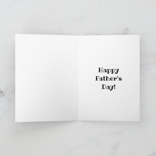 Funny Father’s Day Kaart (Binnen)