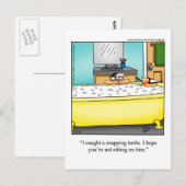 Funny Fatherhood Humor Briefkaart (Voorkant / Achterkant)