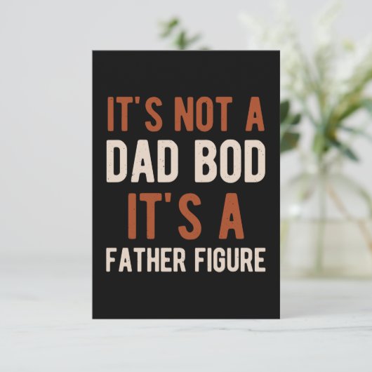 Funny Fathers Dag 2021 Kaart (Staand voorkant)