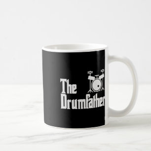 Funny Fathers Dag De drumvader Drummer Musicus Koffiemok