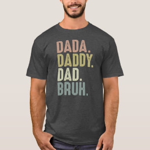 Funny Fathers Dag voor mannen van Dada papa T-shirt