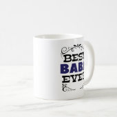 Funny Fathers Day Best Baba Ever Coffee Mok Gift (Voorkant rechts)