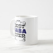 Funny Fathers Day Best Baba Ever Coffee Mok Gift (Voorkant links)